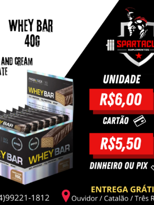 Whey Bar PROBIÓTICA